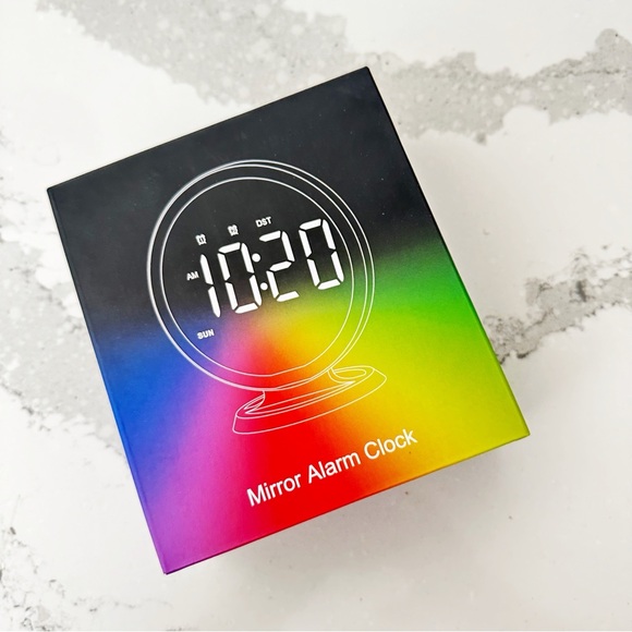 Mirror Alarm Clock - Picture 3 of 11